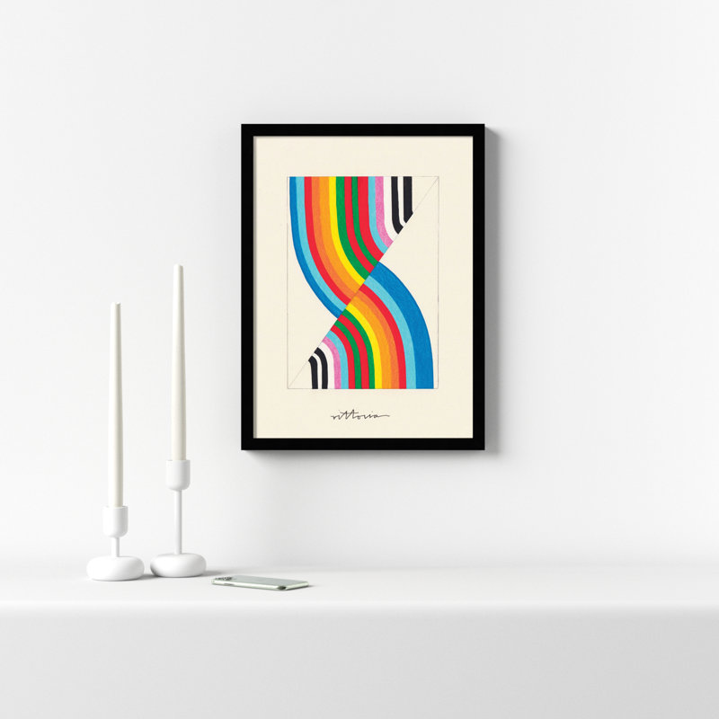 It's Always An Almost by Amber Vittoria, Black Framed, 16" W x 21" H x 1" D
