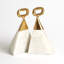 Set of 2 Equestrian Marble Book Ends