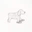 Papier peint adhésif Schumacher X The New Yorker Good Dogs Everywhere-101303029