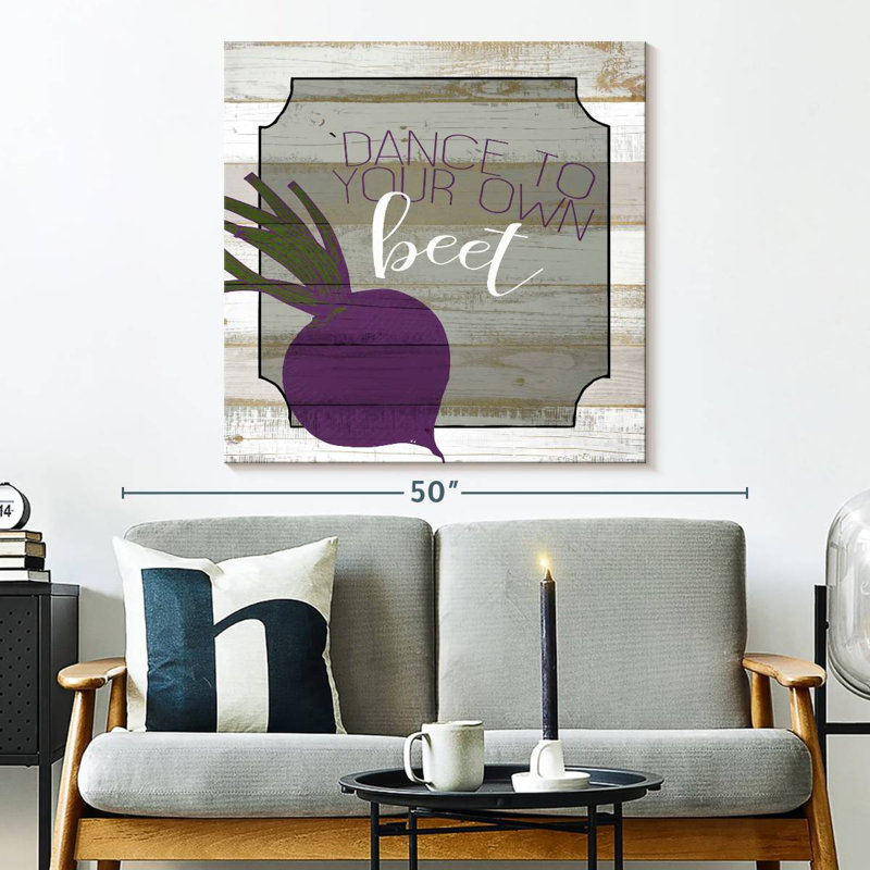 Ketti Dance To Your Own Beet, 33" H x 33" W