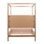 Emmalyn Solid Pine Wood Panel Bed, Everest Cream, Eastern King-2010363503-1990077889