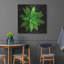 36 po x 36 po, Ebern Designs «The Green Bloom Crop» par Epic Portfolio, art mural en métal-557868307