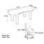 Bureau en bois massif Minimalist-92983357