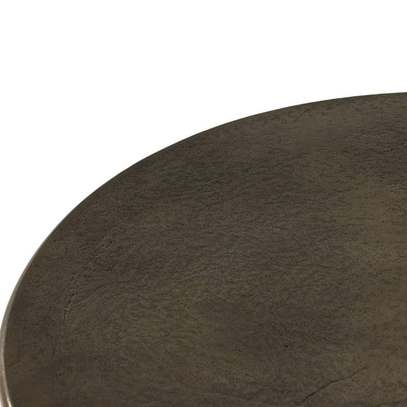 Kelden End Table, Aged Bronze