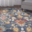 Floral Wool Hand Tufted Area Rug-221268732-258503431