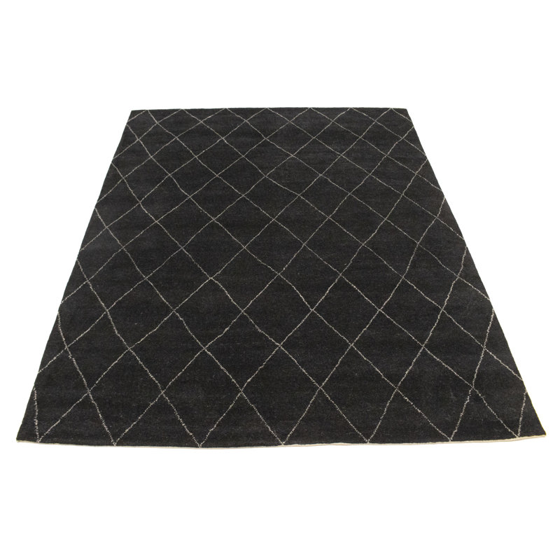 Wool Geometric Indoor Rug