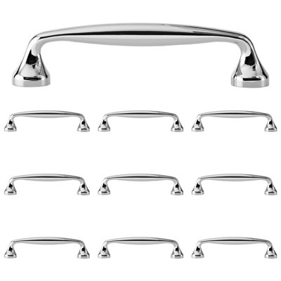Ensemble de poignées Mason 4-1 / 4 "en nickel poli Mason