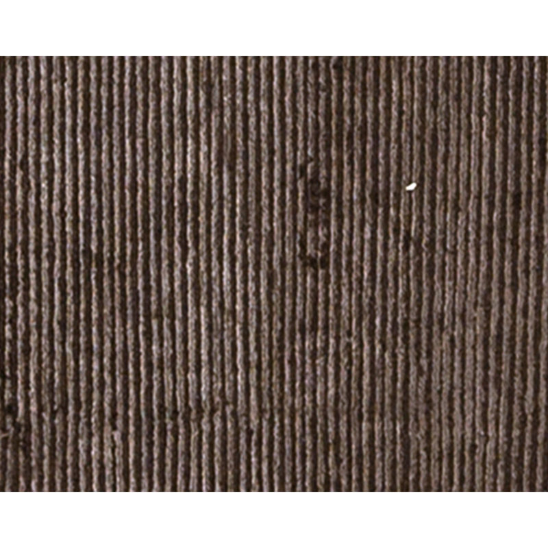 Hand Knotted Area Rug in Dark Brown