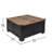 Modern Farmhouse Coffee Table with Hinged Lift Top and Storage-2124356417-2124356416