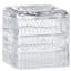 Gisele Glass Tissue Box Cover