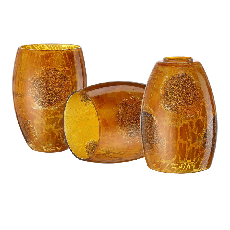 Abat-jour suspendu en verre 7,01 po H