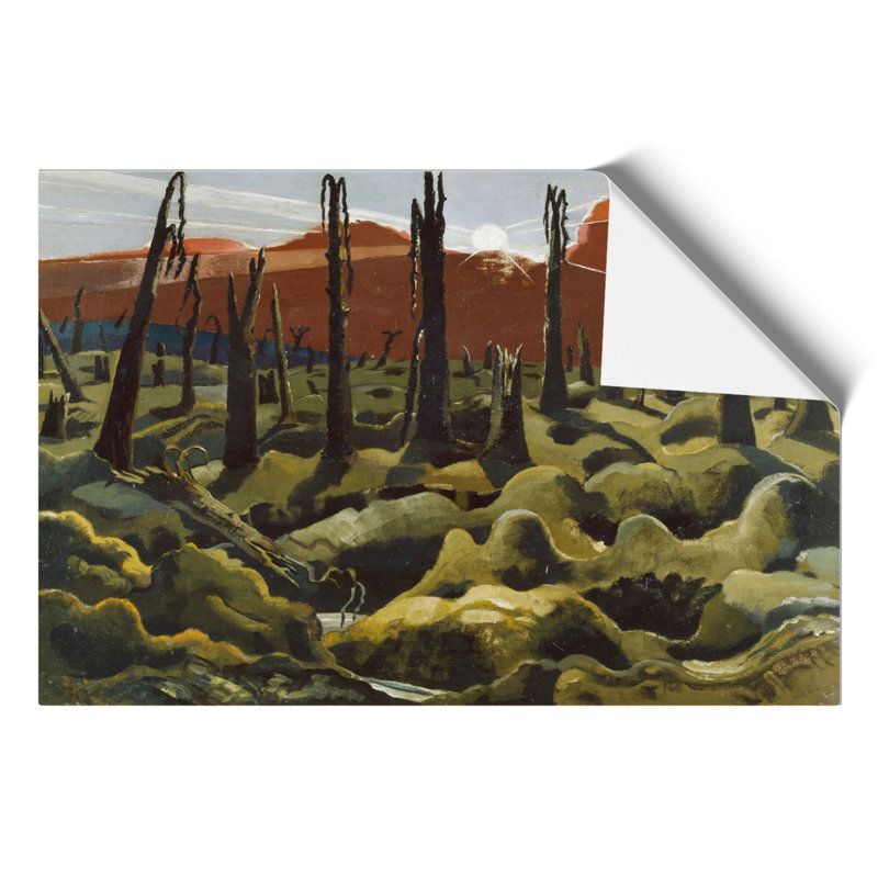 We Are Making A New World by Paul Nash - No Frame Painting, 42cm H x 59cm W x 0.1cm D