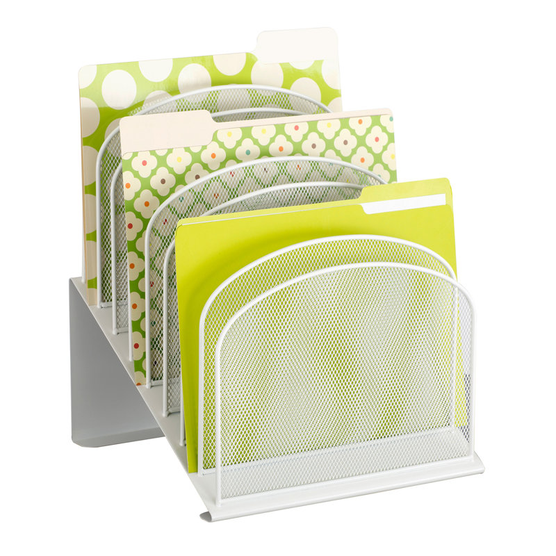 Organisateur de bureau en filet Onyx, Blanc