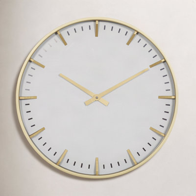 Della Metal Wall Clock