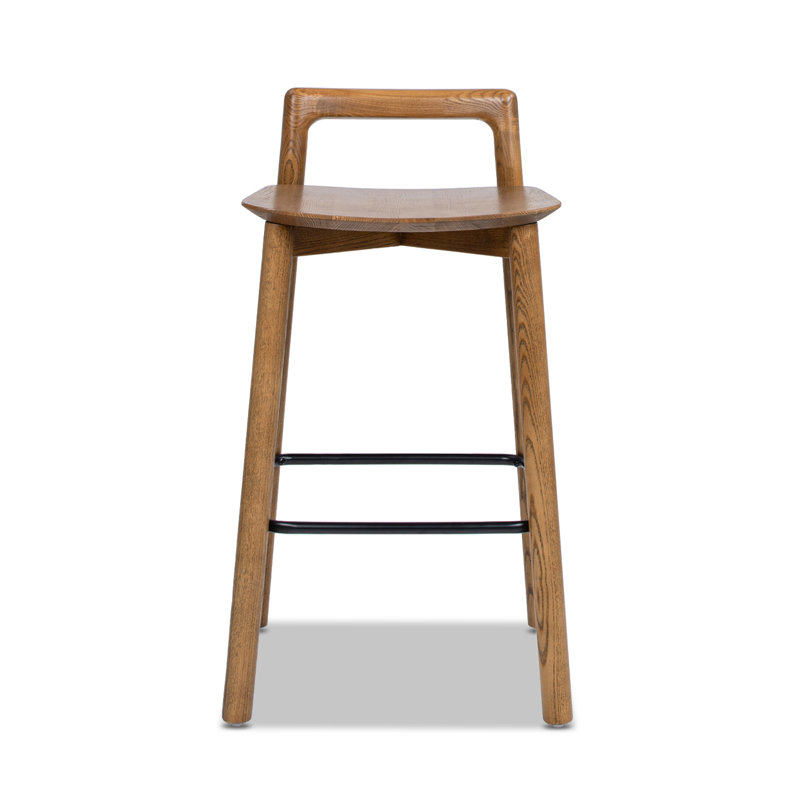 Tabouret de bar Sven, Marron foncé, Tabouret de comptoir (siège d'une hauteur de 26,5