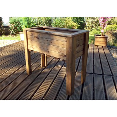 Lakeva Handmade Wood Raised Garden Bed