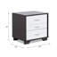 3 Nightstand In White And Black - Enhance Your Bedroom Decor Modern For A Chic