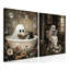 2 Piece Wrapped Canvas Print