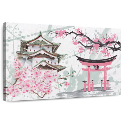 Château d'Hirosaki au printemps