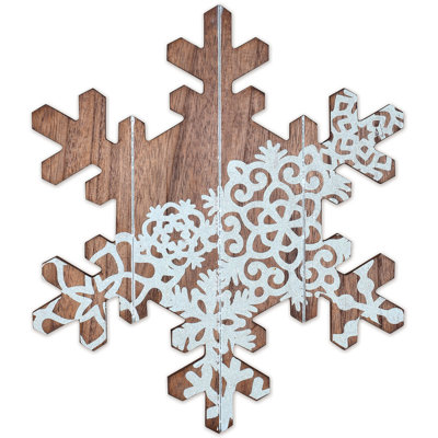 Christmas Snowflake Wall Decor 16"