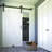 Solid Wood Paneled Primed without Installation Hardware Kit Barn Door-44441747