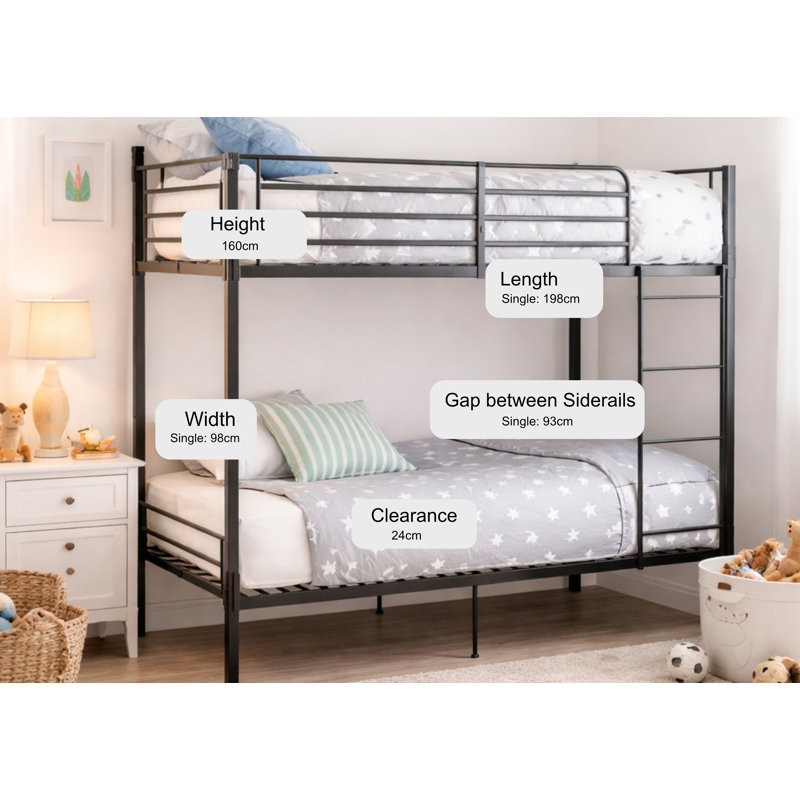 Erica Single (3') Bunk Bed