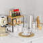 Ensemble de 2 organisateurs de tablettes extensibles, comptoir de cuisine et support à épices pour garde-manger et armoire-1336155211-1319980800