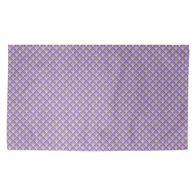 Tapis de porte d’intérieur anti-dérapant Kitterman, Mauve, Rectangle 3 pi 3 po x 5 pi 3 po