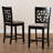 Estephanie Upholstered Counter Stool with Solid Wood Frame-342726848