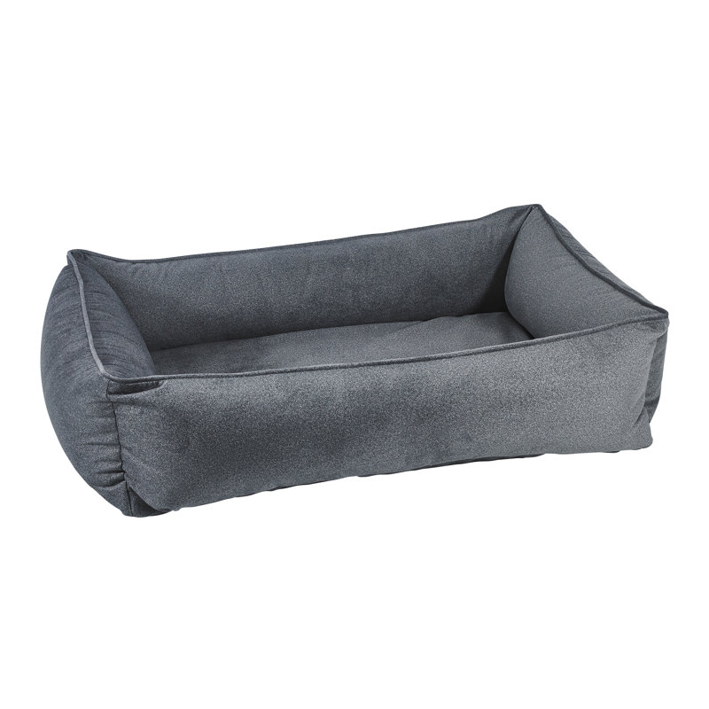 Traversin urbain, Petit (l 26 po x P 18 po x H 7 po), Gris foncé