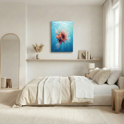 Lionfish Ocean Canvas Wall Art Set Of 1