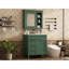 Meuble-lavabo de 30 po avec lavabo supérieur, armoire de rangement moderne avec 2 tiroirs et un tiroir basculant-893364376-893364382