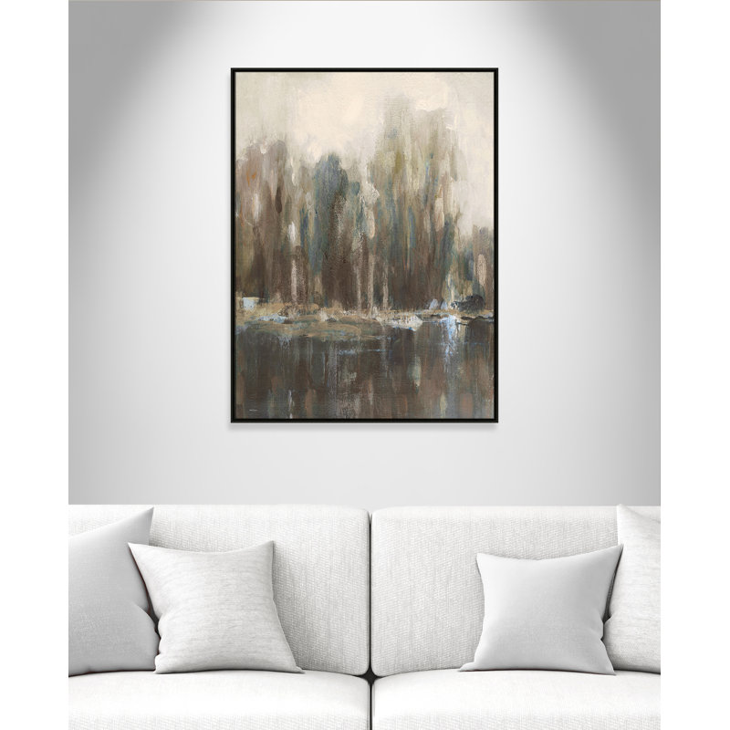«Daily Reflections I - Landscape Version Print» par Carol Robinson, Espresso, H 49,5 po x l 37,5 po
