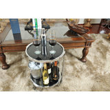 Glass Tray Top End Table