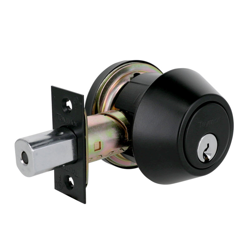 TAYMOR 32-F480BLK Commercial Grade 2 Deadbolt Matte Black