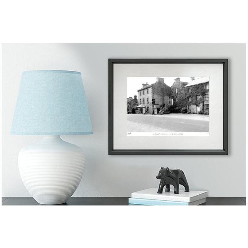 Hornby, The Castle Hotel C1960 - Single Picture Frame Print, 40cm H x 50cm W x 2.3cm D
