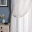 Pearl Beaded Tulle Overlay Room Darkening Grommet Curtains (Set Of 2)-1503200224-1503200226