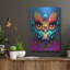 «Fantasy Owls 5» par Romantz Art, art mural en métal-1420471508
