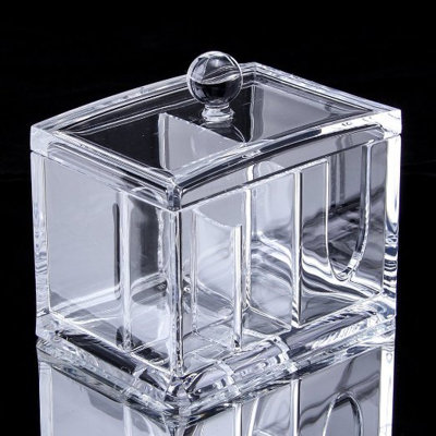 Acrylic 4 Compartment Makeup Organizer