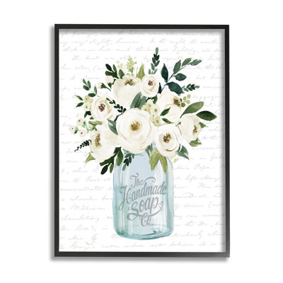 Bouquet de fleurs blanches