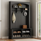 Rafaelita Hall Tree with Bench and Shoe Storage