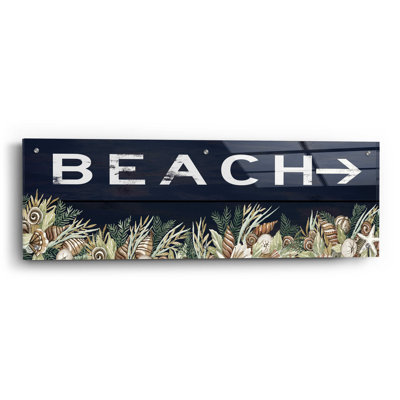 Panneau de plage - impression sans cadre