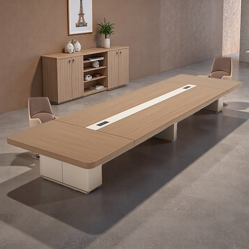 Parini, H 30 po x L 110,23 po x l 47,24 po, Brun / Beige