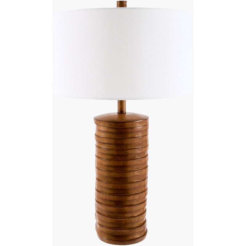 Alcantar Table Lamp, Brown