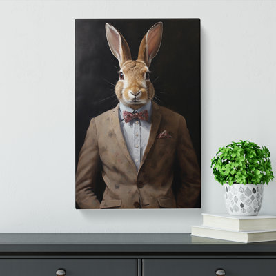 Rabbit In A Suit No.5 - Print