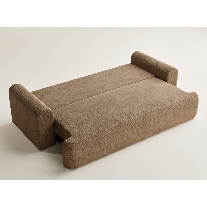 3 Seater Sofa, Dark Brown