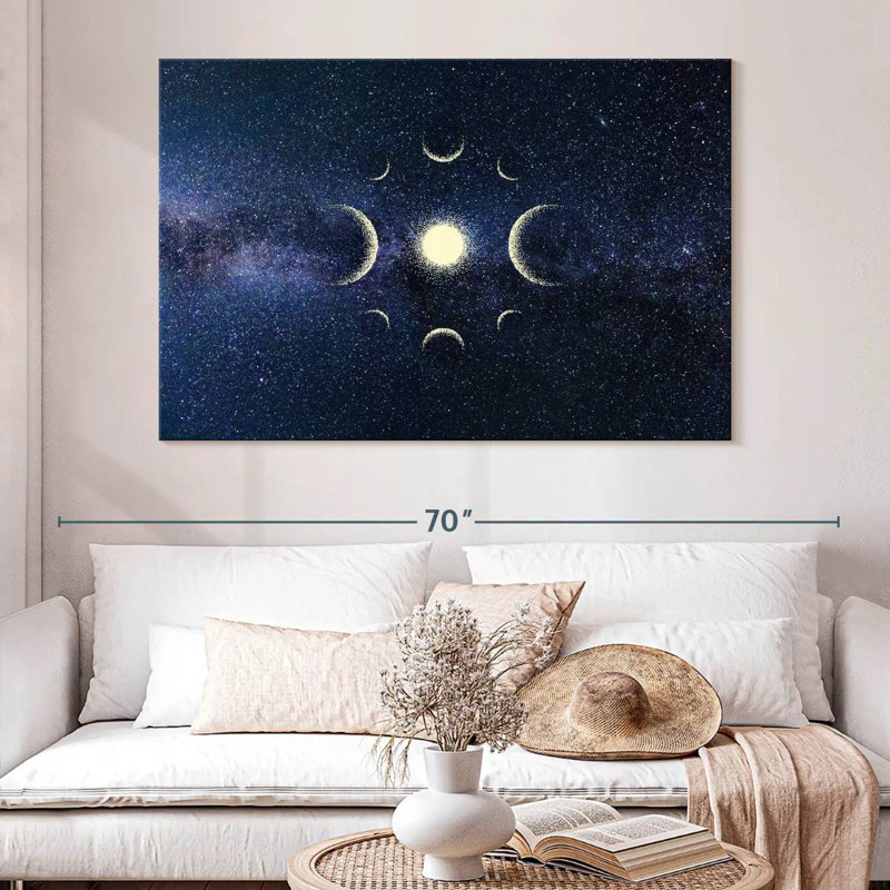 Oberle Abstract Space, 34" H x 51" W