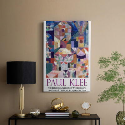 Klee Posters I -Gallery Wraraped Cavas
