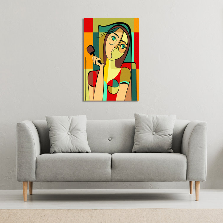 No Title by Andrew Lee - Wrapped Canvas Print