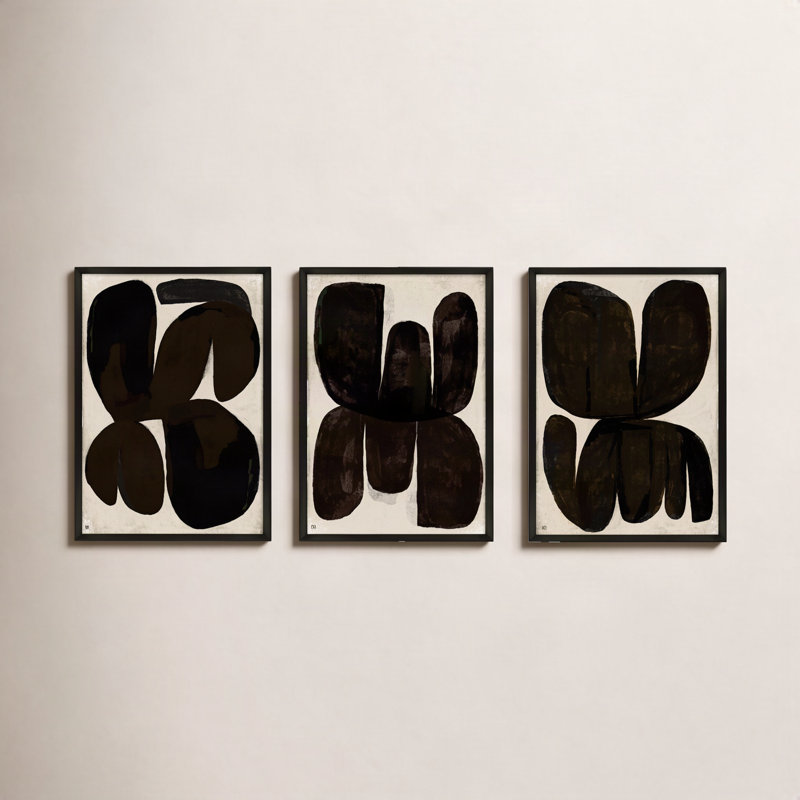 Night Butterfly Print by StudioM, 30" H x 21" W x 1.25" D, Black